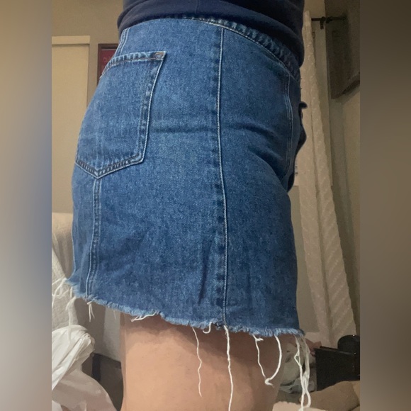 Aeropostale Button Up Denim Skirt - Picture 8 of 8